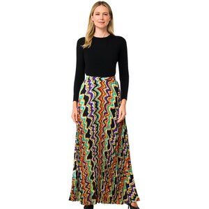 Laundry By Shelli Segal Maxi Pleated Skirt